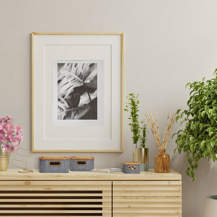 Bamboo storage baskets set of 3