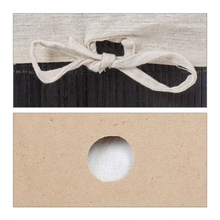 Bamboo storage baskets set of 4
