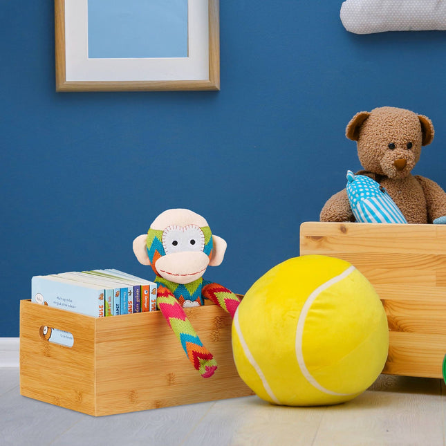 Bamboo storage box