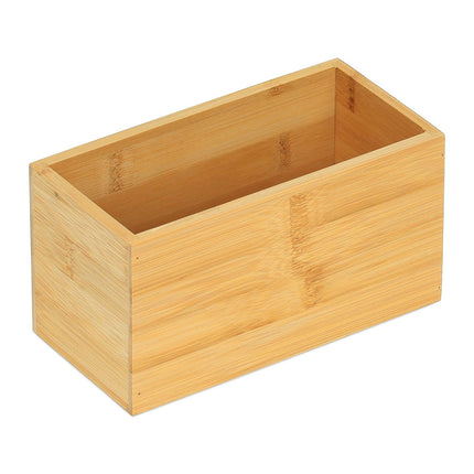Bamboo storage box