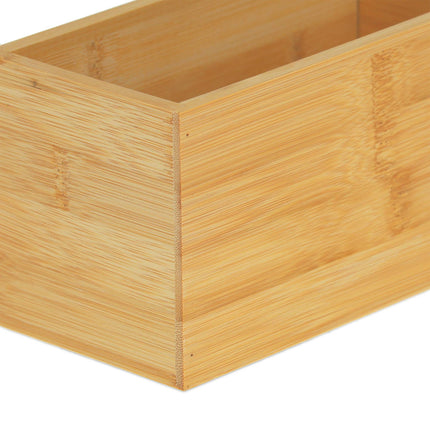 Bamboo storage box