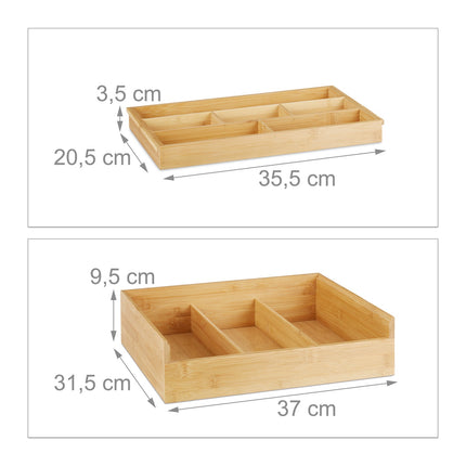 Bamboo storage box