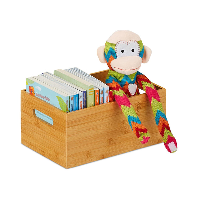 Bamboo storage box
