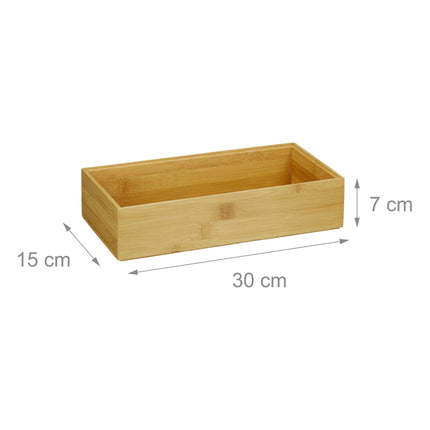 Bamboo storage box