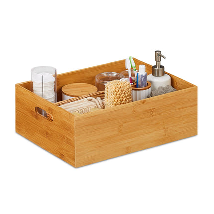 Bamboo storage box