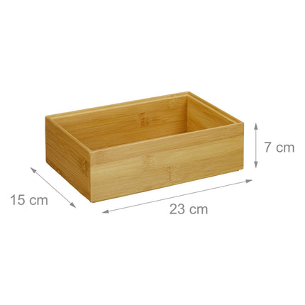 Bamboo storage box