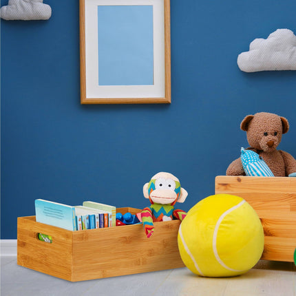 Bamboo storage box