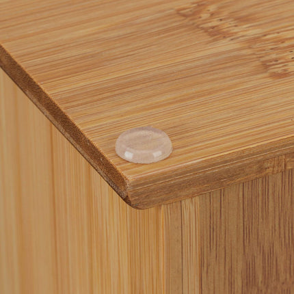 Bamboo tea holder with 9 compartments