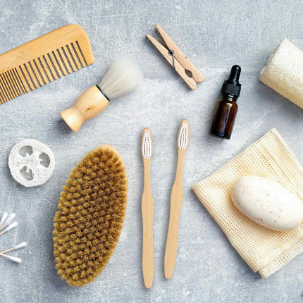 Bamboo toothbrushes 24-pack