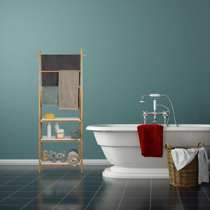 Bamboo towel rack