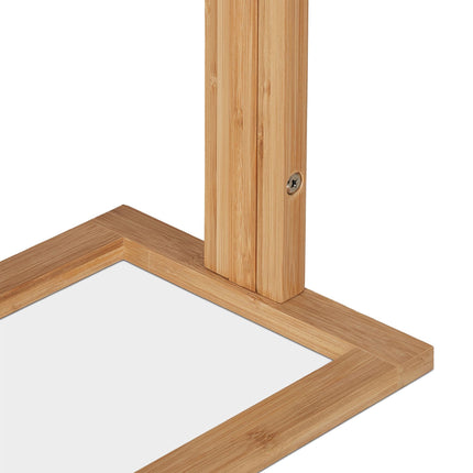 Bamboo towel rail