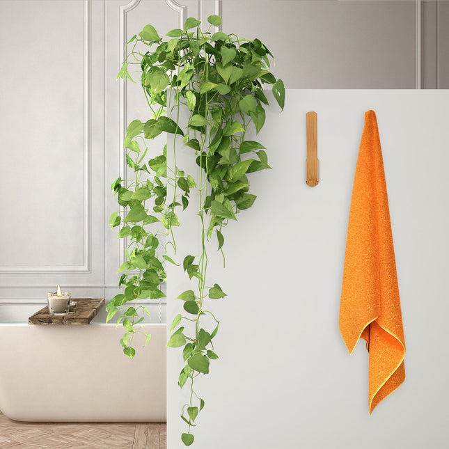Bamboo wall hooks