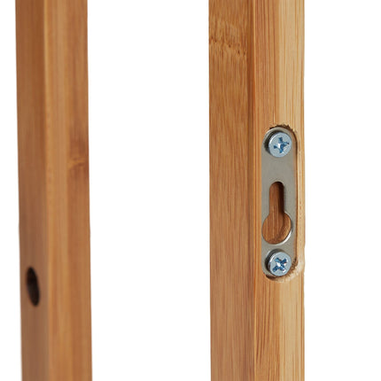 Bamboo wall shelf