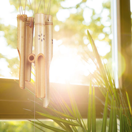 Bamboo wind chimes
