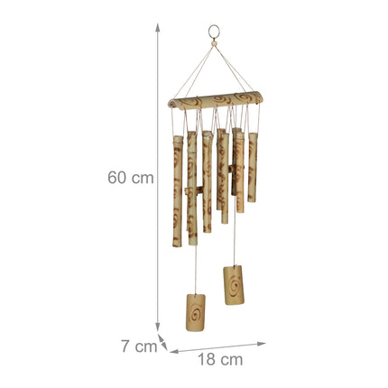 Bamboo wind chimes