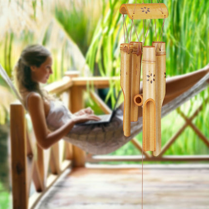 Bamboo wind chimes