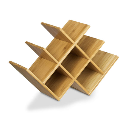 Bamboo wine rack