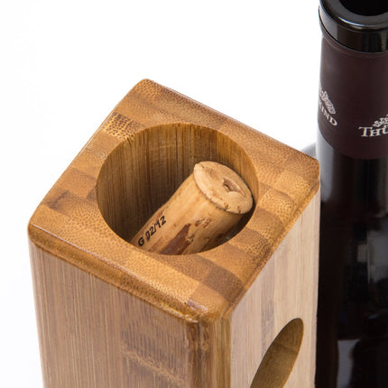 Bamboo wine rack