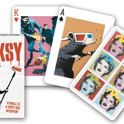 Banksy Playing Cards, 54 Unique Designs, Standard Size