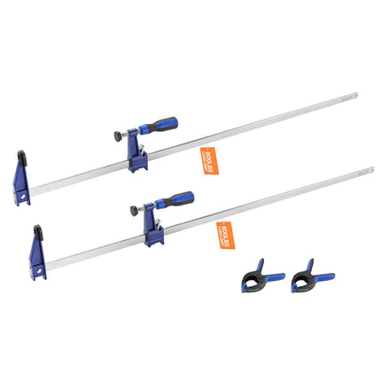 Bar Clamps, 2-Pack 36 In Opening, 600 Lb F-Clamps