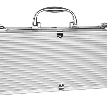 Barbecue utensils - set of 5 accessories + suitcase