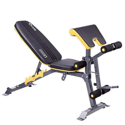 Barbell Bench, Adjustable, Heavy-Duty Steel