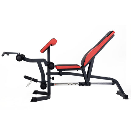 Barbell Bench with Adjustable Height and Safety Rack