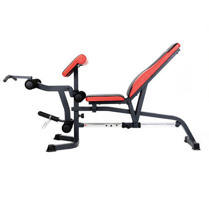 Barbell Bench with Adjustable Height and Safety Rack