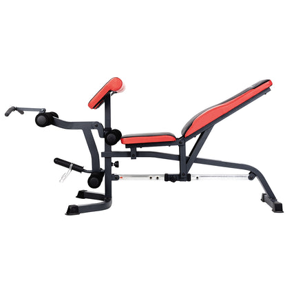 Barbell Bench with Adjustable Height and Safety Rack