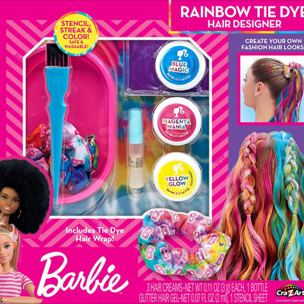 Barbie Hair Designer Set Rainbow Tie-Dye