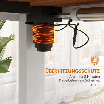 Electric height-adjustable bar table, 120x60cm, Anti-collision