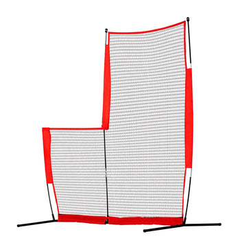 Baseball Softball L Screen 7x7 Ft Pitcher Protector Net