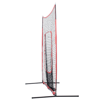 Baseball Softball Practice Net 7x7ft, Strike Zone, Bag