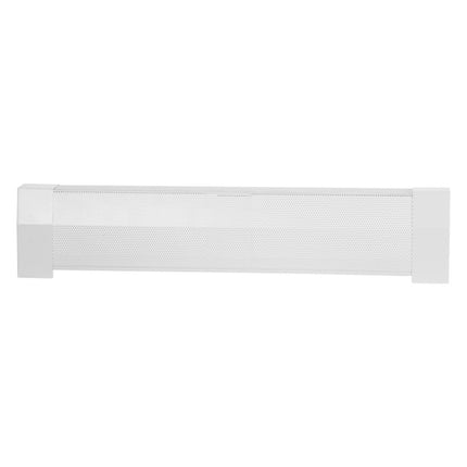 Baseboard Heater Cover Replacement, 3 ft Steel, White