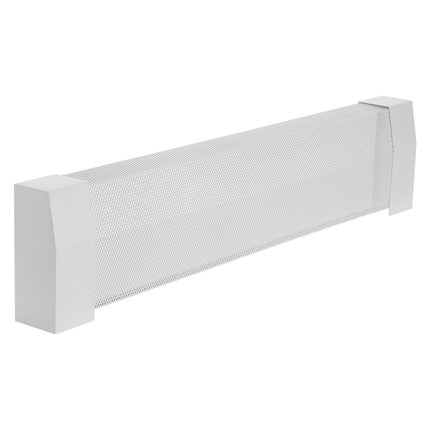 Baseboard Heater Cover Replacement, 3 ft Steel, White