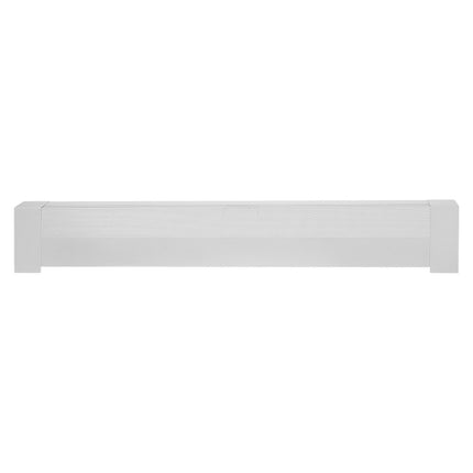 Baseboard Heater Cover Replacement, 4 Ft Steel, White