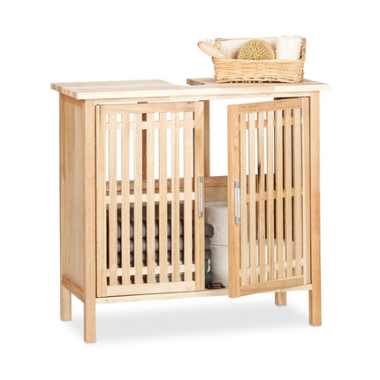 Base cabinet for standing washbasin