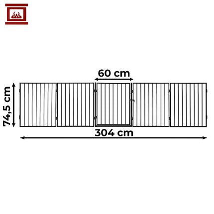 Basic fireplace gate BK-2961