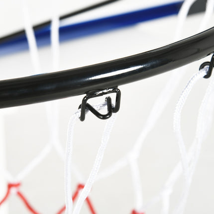 Wall-mounted outdoor basketball hoop, steel, 113x61x73 Cm