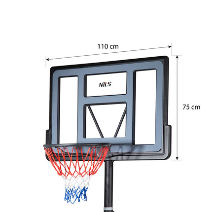 Basketball Hoop with Adjustable Height