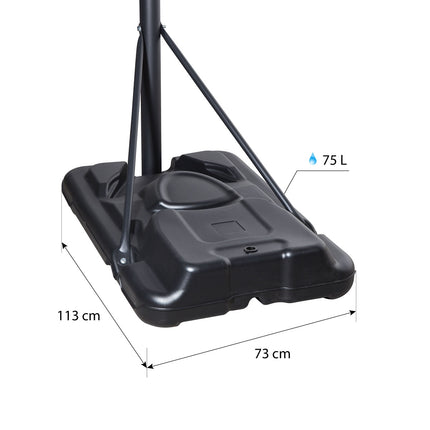 Basketball Hoop with Adjustable Height