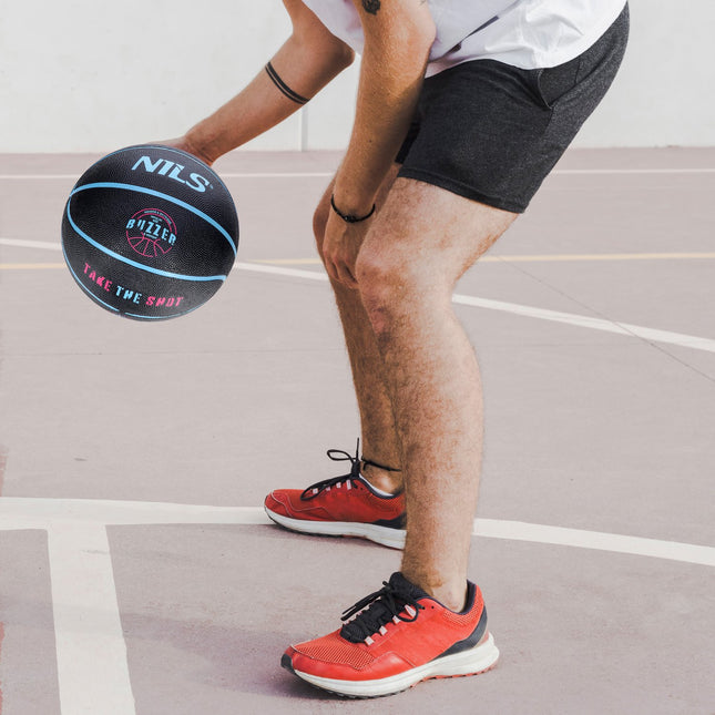Basketball Size 7, Black – Durable Indoor/Outdoor Use