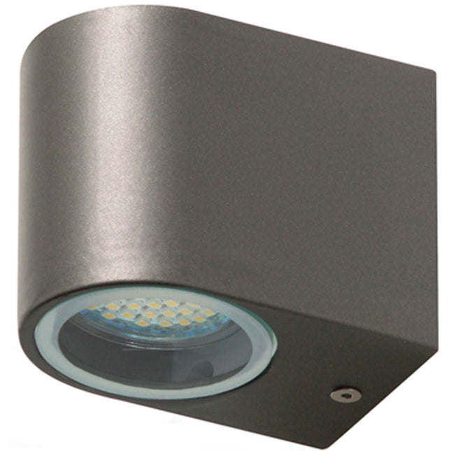 Bastia Wall lamp Alu 230V Grey