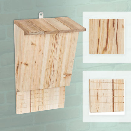 Bat Boxes, Wooden, 2-Pack, Nature Conservation