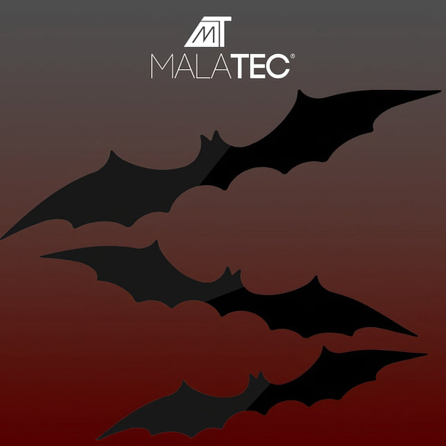 Bat - decoration set of 3 pcs. Malatec 22004