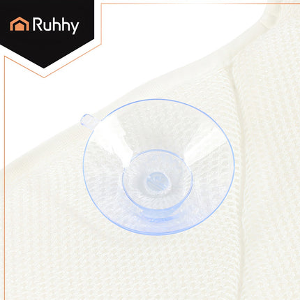 Bath Pillow with Suction Cups – Quick-Dry, Ergonomic