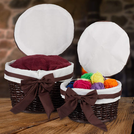 Bath basket set of 2