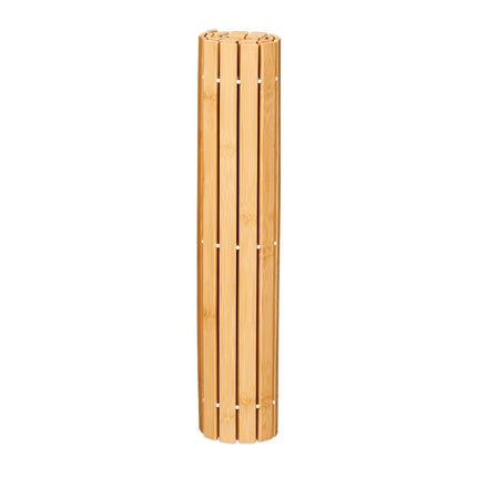 Bath mat in bamboo 80x50 cm