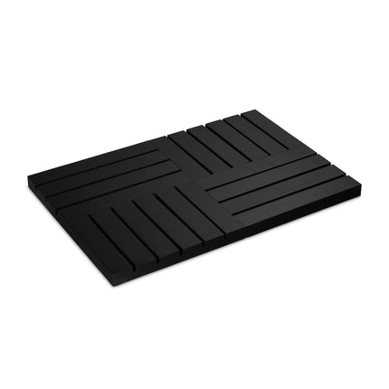 Bath mat in bamboo