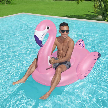 Bath mattress 1.53m x 1.43m Luxury Flamingo